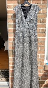 Carmen Marc Valvo Long mermaid evening gown size 8